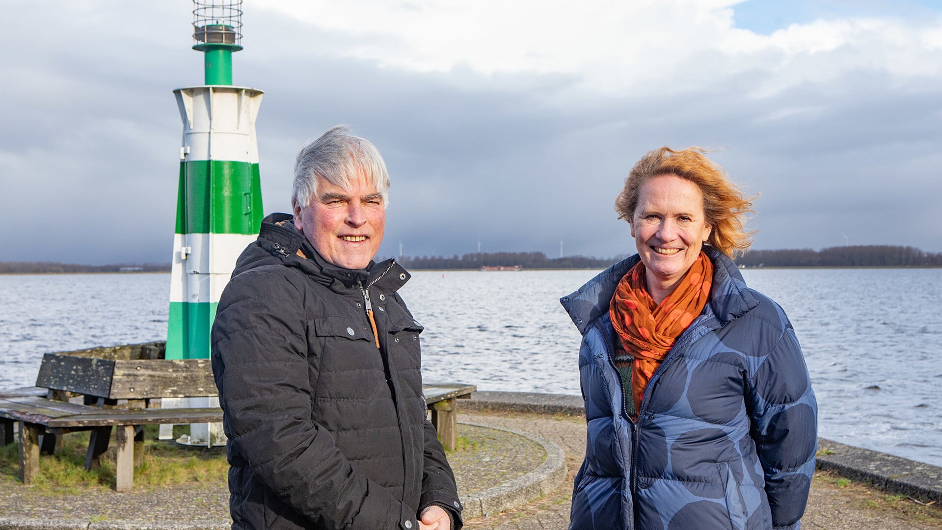 Gerrit en Nicolette zijn trots op Buurtvereniging Aanloophaven. 