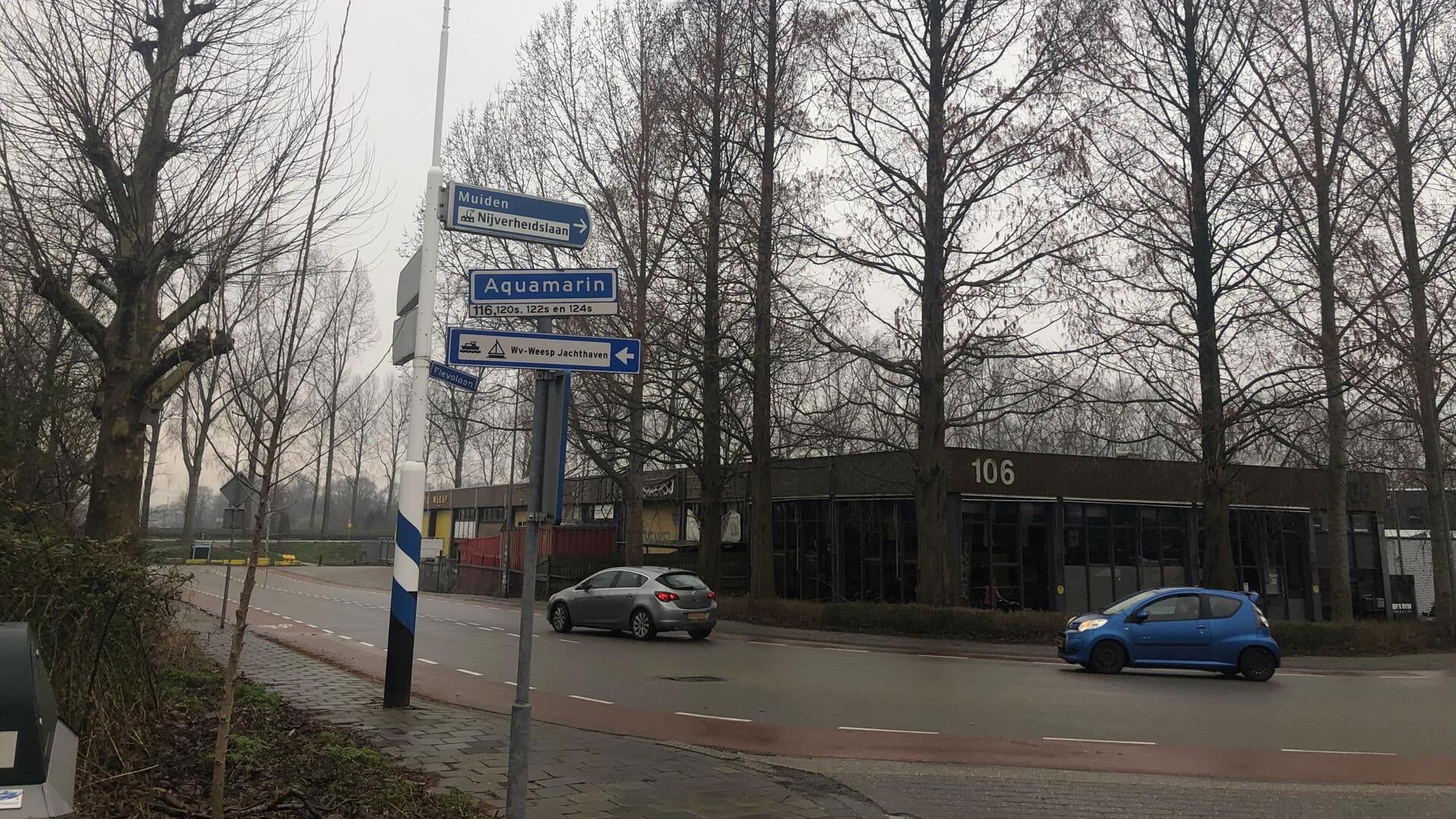 De bocht Rijnkade / Amstellandlaan wordt aangepakt.