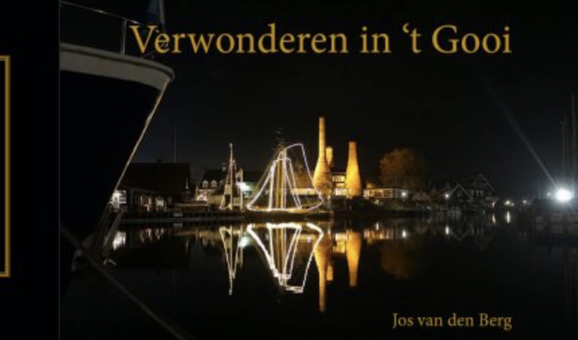 Omslag van het fotoboek van Jos van de Berg. Verwonderen in ‘t Gooi