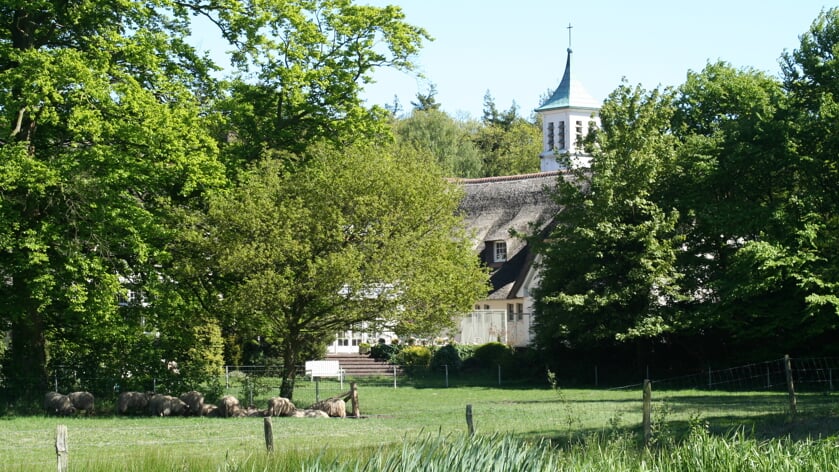 Het voormalige klooster op Landgoed Monnikenberg.
