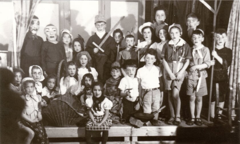 Joodse schoolklas.