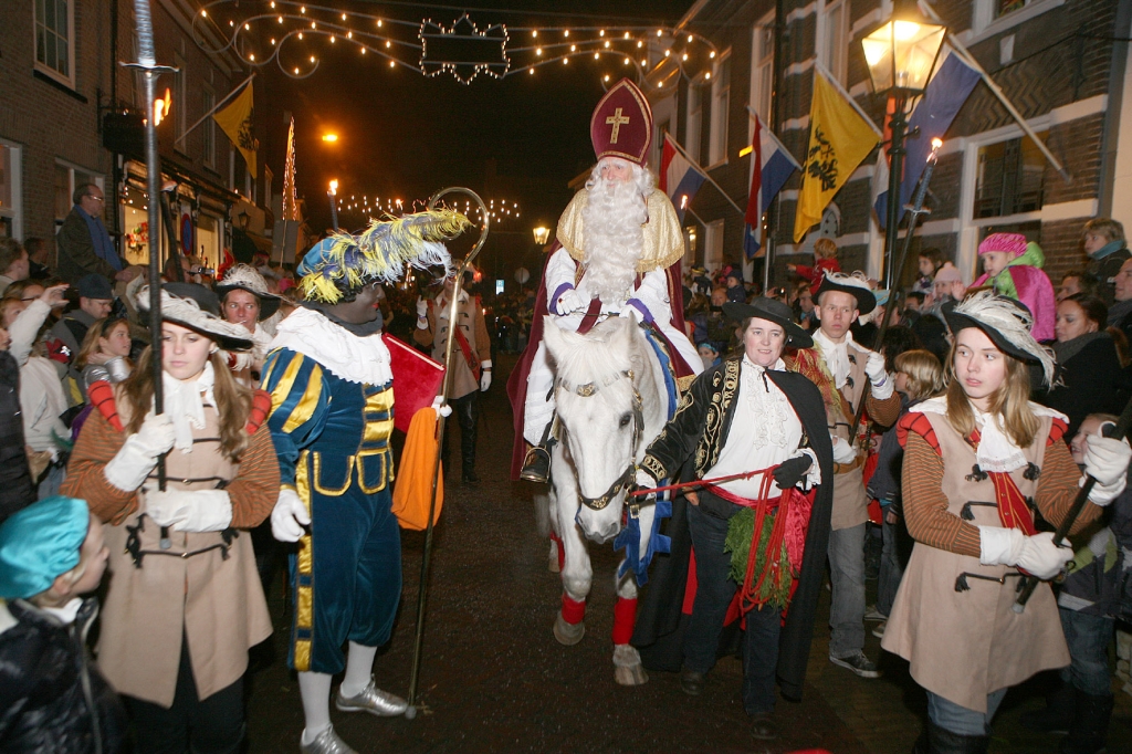 Sinterklaas komt zaterdag 21 november om 17.30 uur aan.