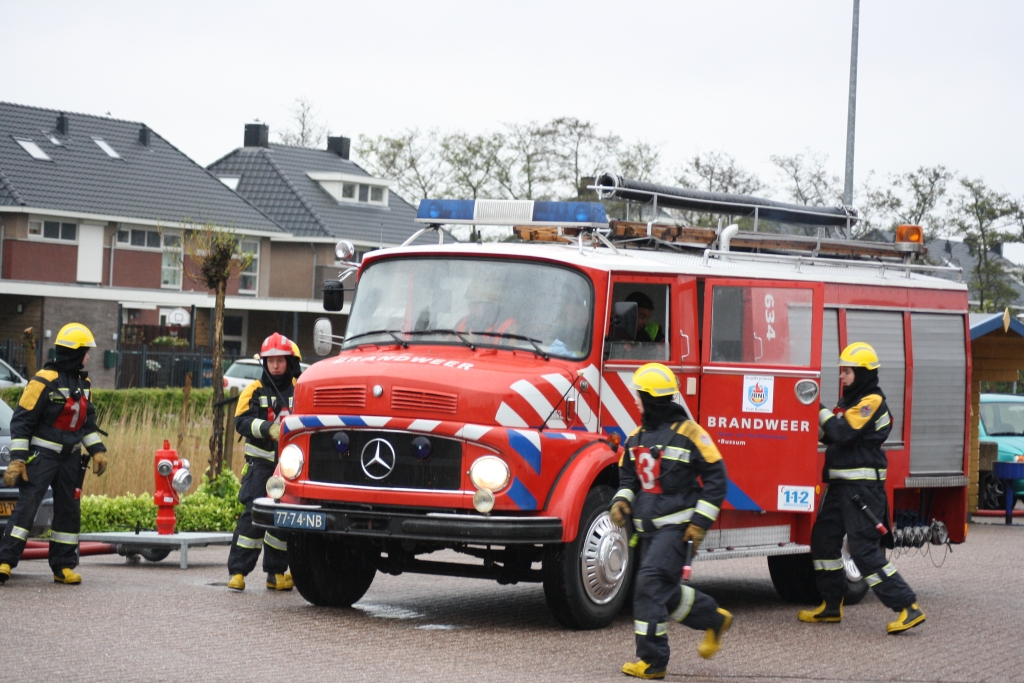 Bussum heeft een levende jeugdbrandweertak.