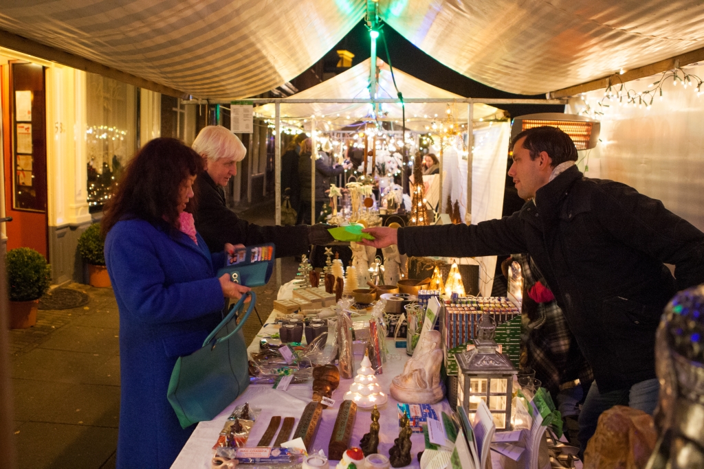 Winters Weesp omvat onder meer een kerstmarkt. 