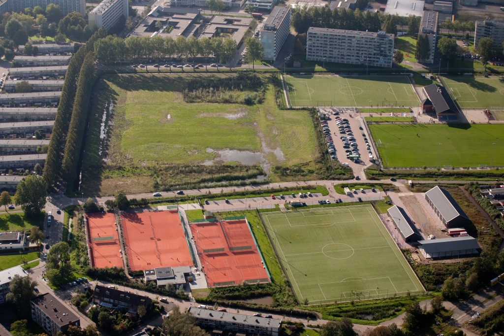 De sportvelden aan de Papelaan zijn in 2007 opnieuw ingericht.