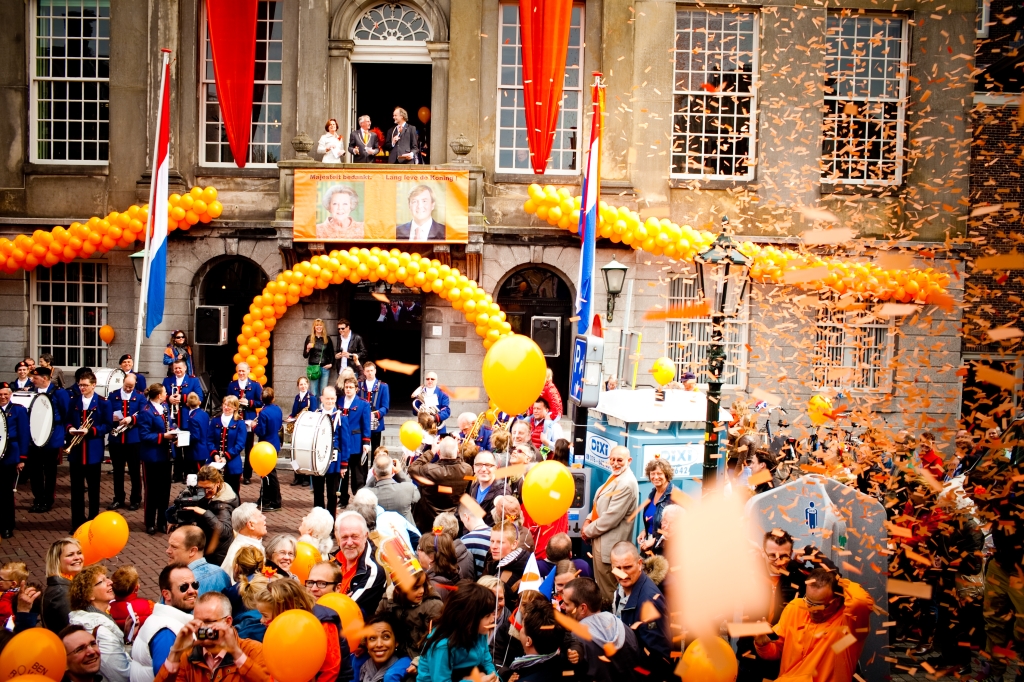 De Oranjevereniging maakt er elk jaar weer een feestje van. 