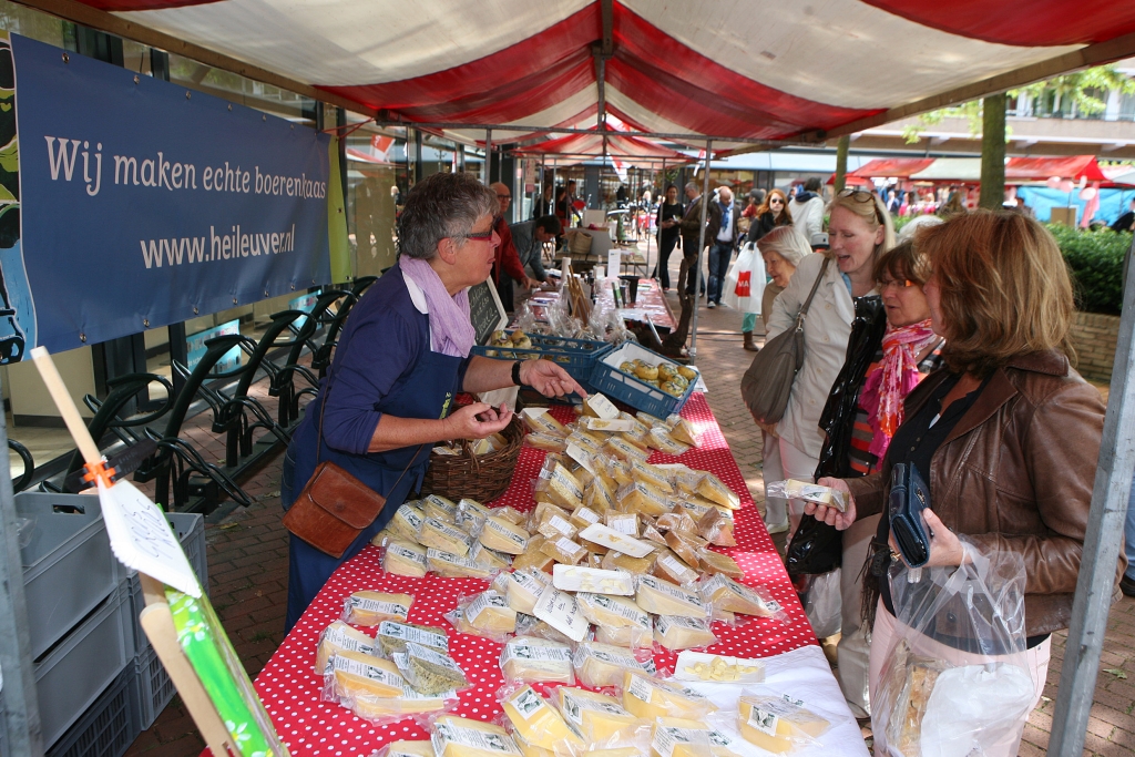 Er komt zaterdag een Tafel4-markt naar Bussum.