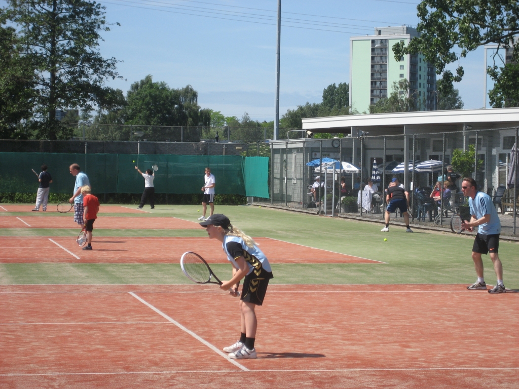 Tennis bij TVDZ.