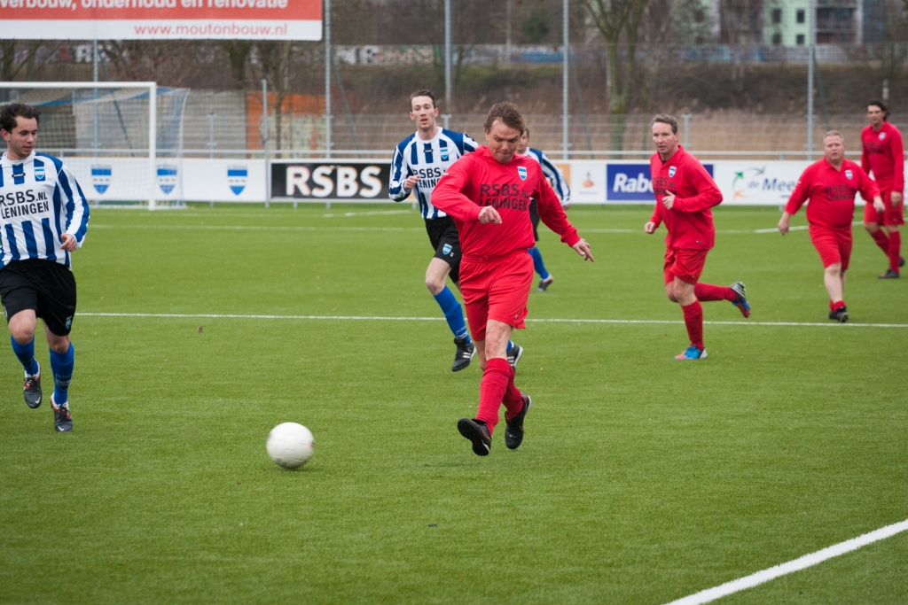 Zondag 1 van SV  Diemen nam het op tegen een team van voormalige spelers.