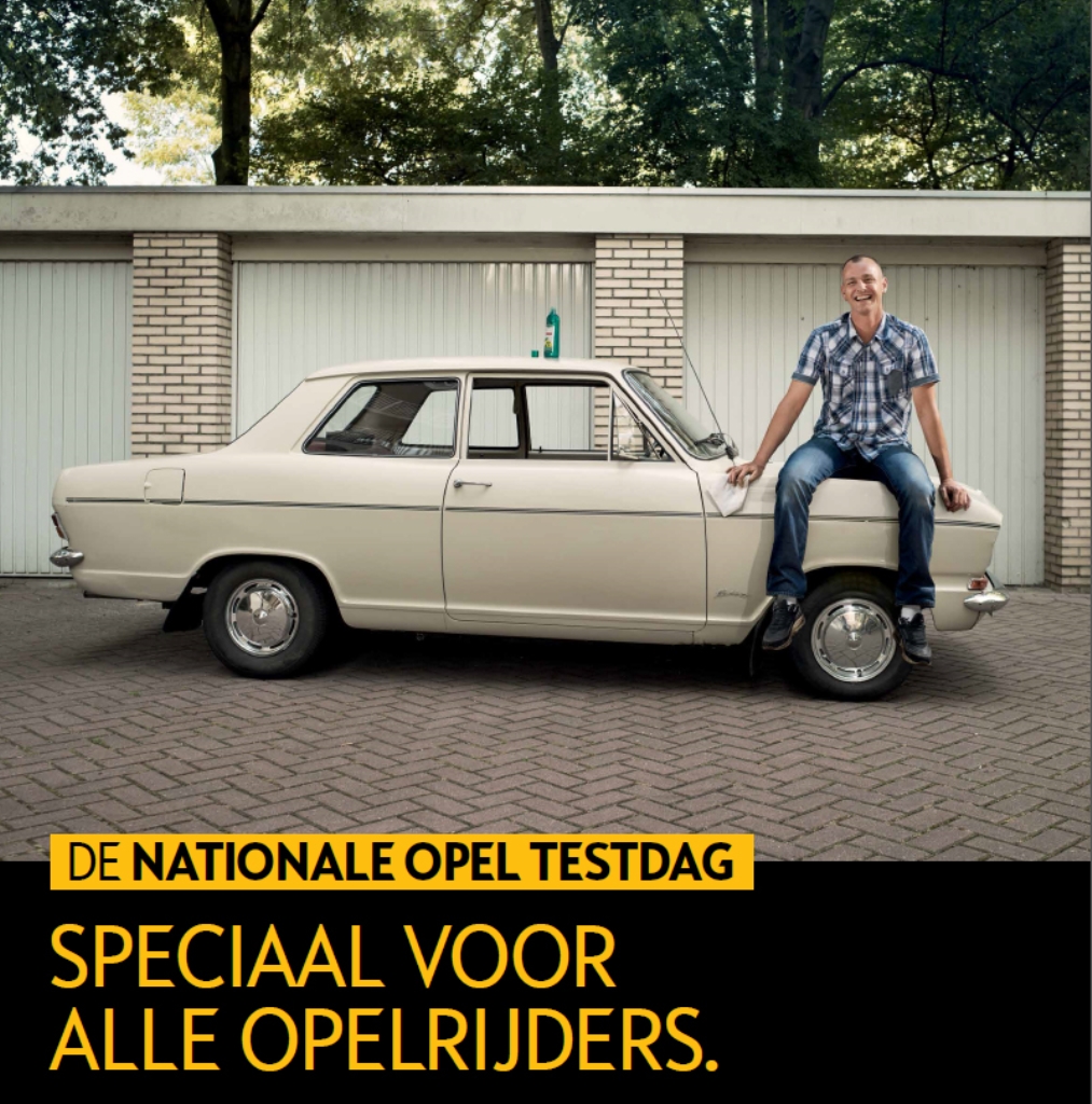 Tijdens de Opel Testdag ziet de Opel de garage ook weer eens...