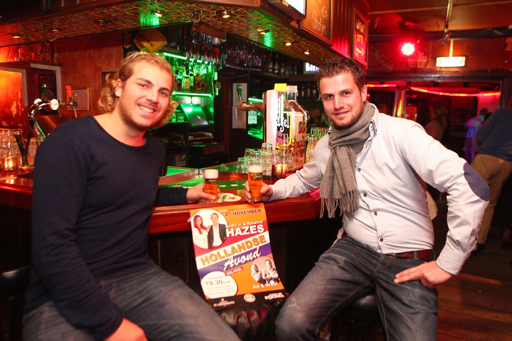 Matthijs van Stapele en Michiel Craandijk willen livemuziek naar Bussum halen.