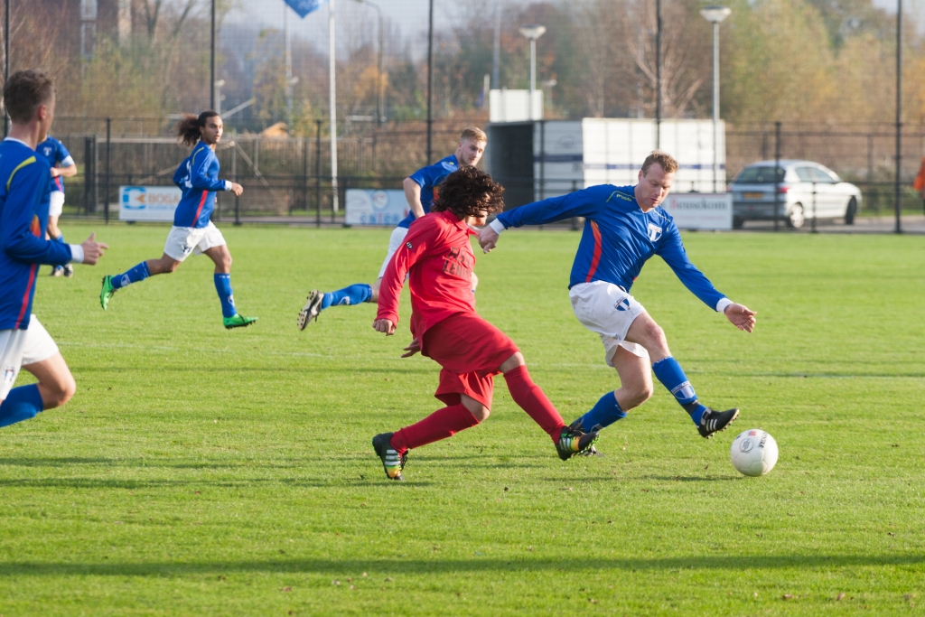 Met zeven doelpunten was het zaterdagelftal te sterk voor SV Diemen.