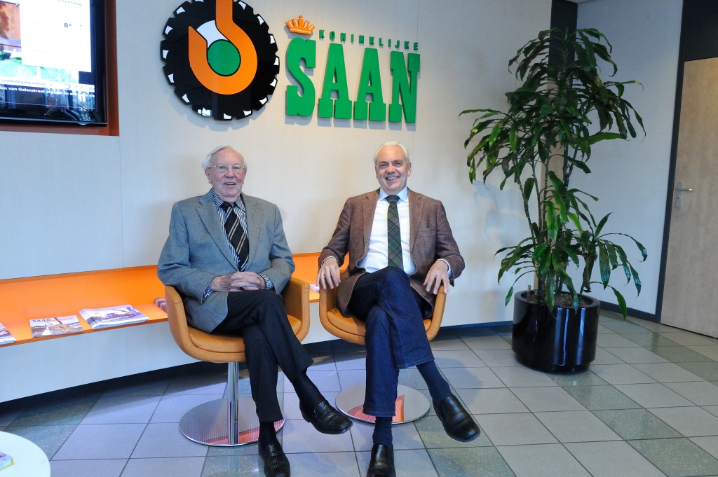 Piet Saan en Joop Saan.