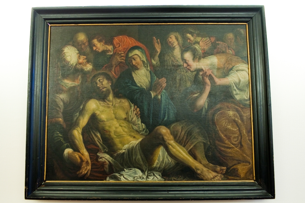 Dit schilderij van de Weesper Gouden Eeuw-schilder Sybilla zou in het gemeentemuseum moeten hangen, vindt wethouder Eijking.