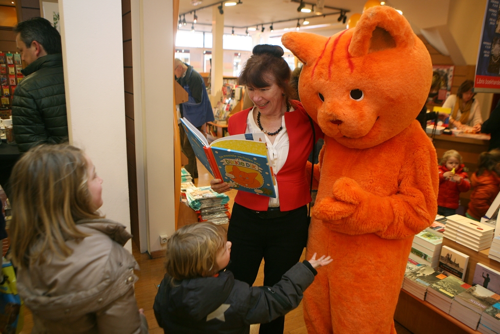 Vanwege de Kinderboekenweek komt Dikkie Dik naar Boekhandel Los. 
