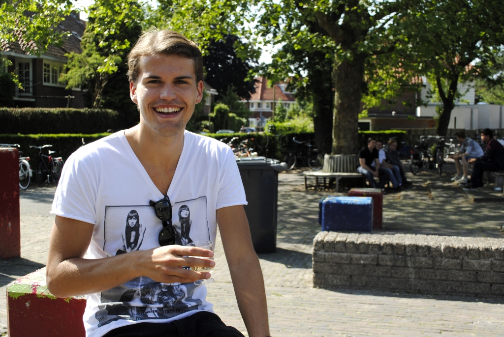 Dirk gaat na de zomer studeren in Amsterdam.