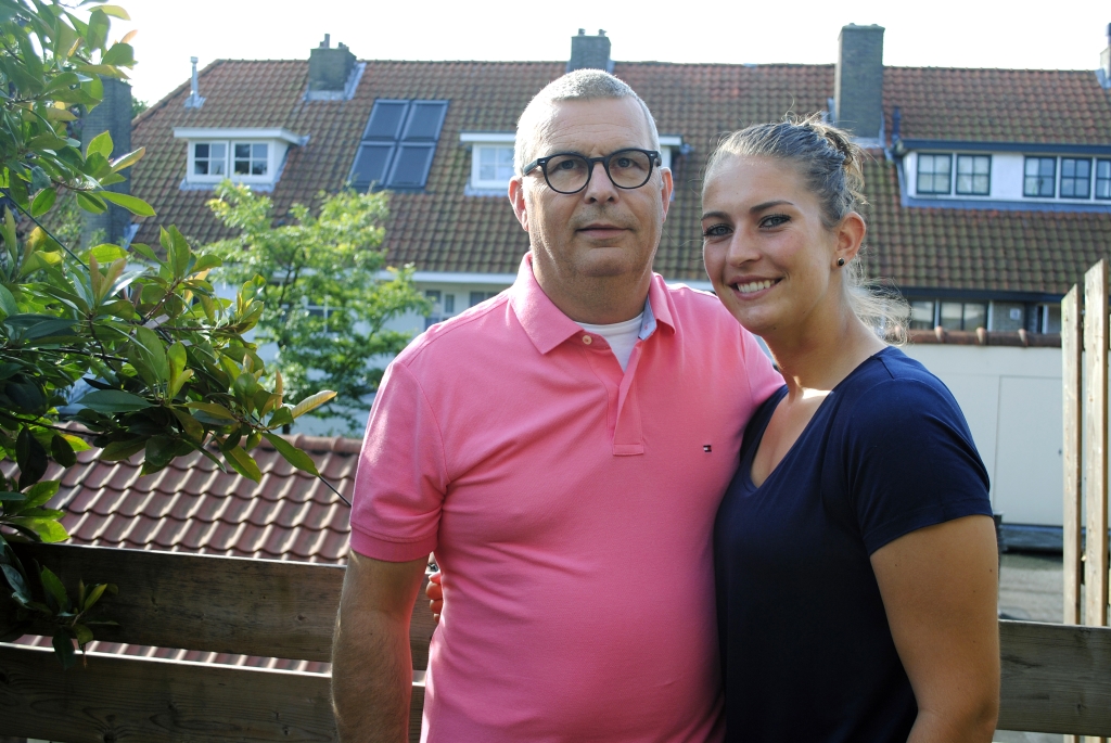 Ronald de Weert (52) en dochter Ginger (23).