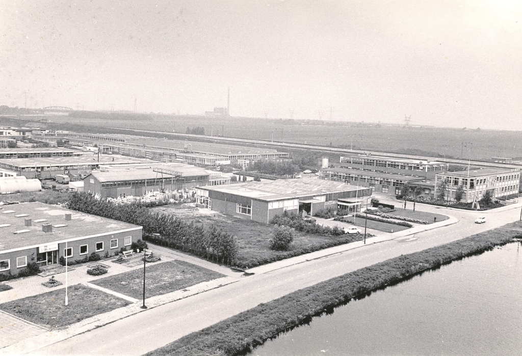 Industrieterrein Noord in pril stadium, 1972.