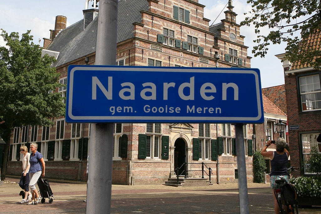 Naarden ligt straks in gemeente Gooise Meren. 