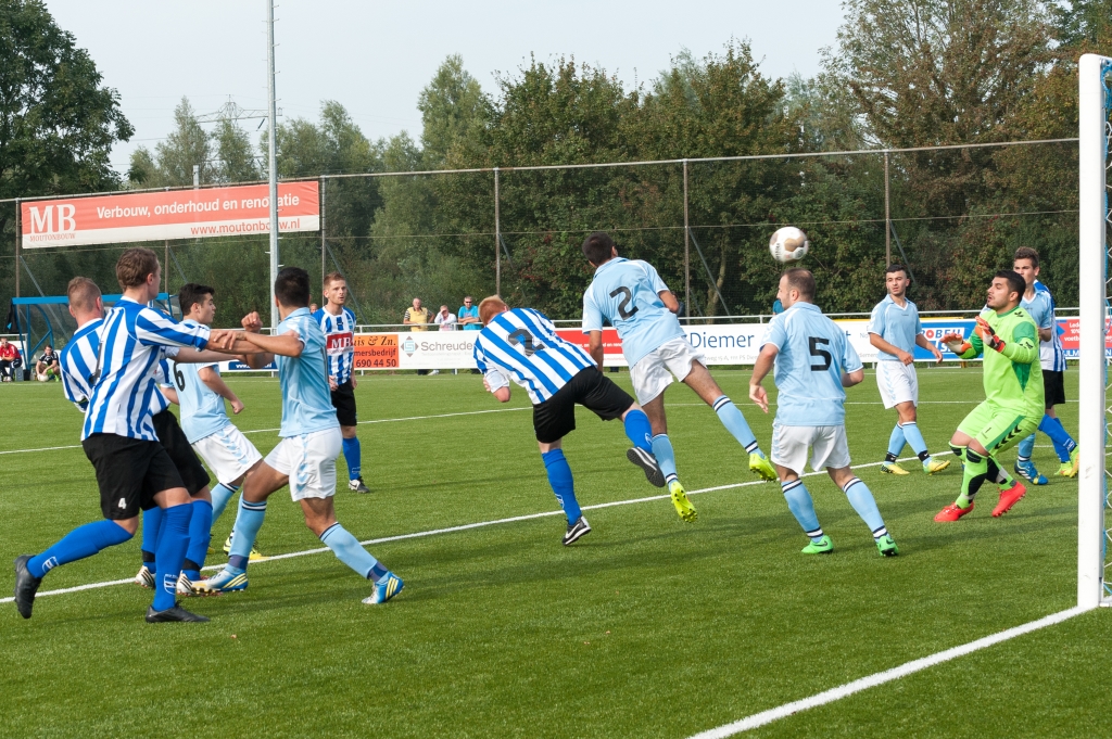 SV Diemen scoorde na rust drie keer.