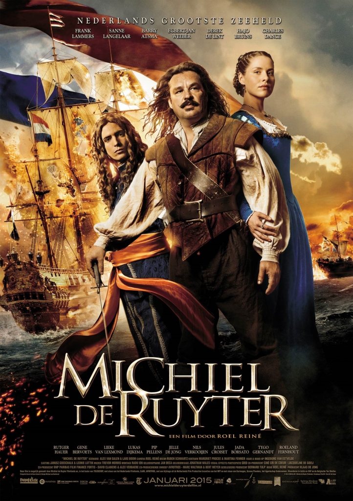 De film Michiel de Ruyter gaat maandag in première. 