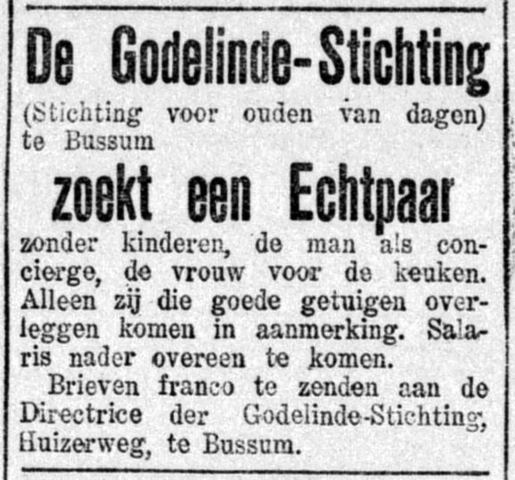 De Gooi en Eemlander 19 maart 1921  
