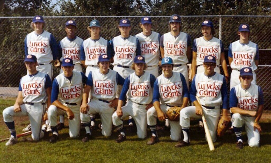 Honkbalclub Luyckx Giants begin jaren zeventig. 