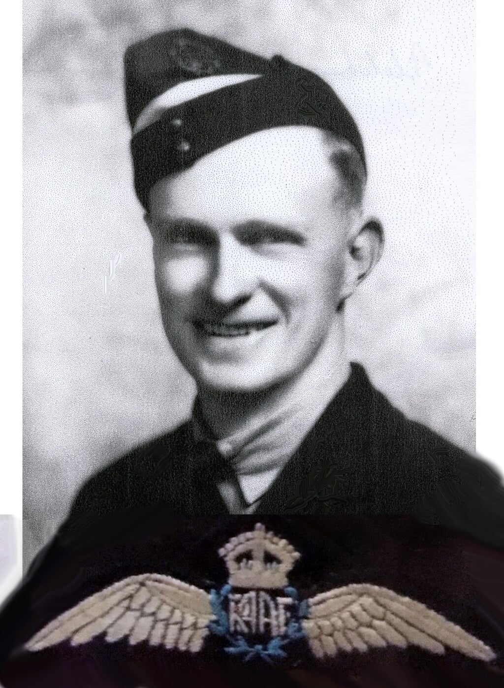 Fletcher Green die op 12 juni 1943 met zijn crew neerstortte in Overdiemen.