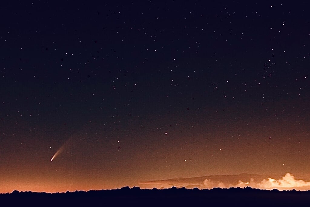 Pas over zevenduizend jaar doet zich de volgende mogelijkheid voor om deze komeet waar te nemen. 