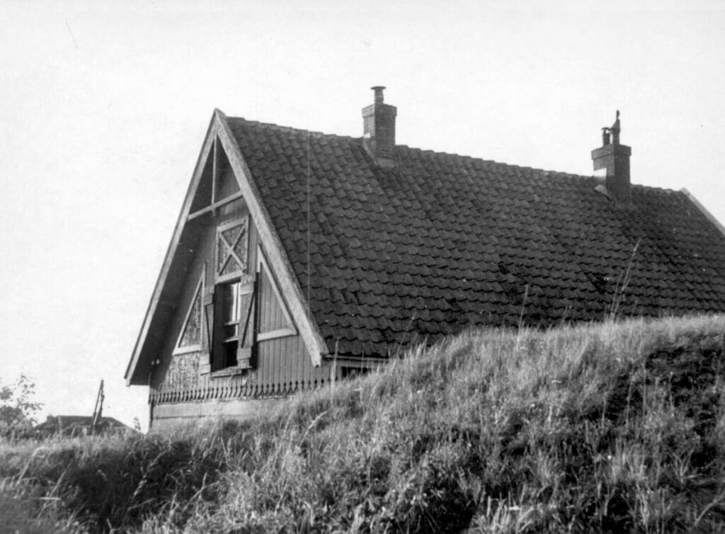 Fortwachtershuis van Fort Diemerdam ca. 1945.