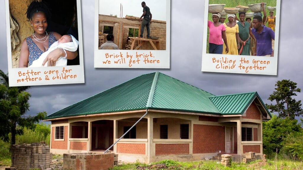 De 'Green Clinic' in Atsiekpoe (Ghana) is een van de projecten waar de VOMM zich nu voor inzet.