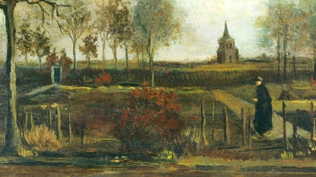 Schilderij ’Lentetuin' van Vincent van Gogh.