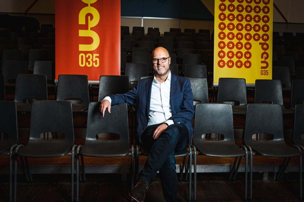 Directeur Christian Taal van Filmtheater Hilversum. 