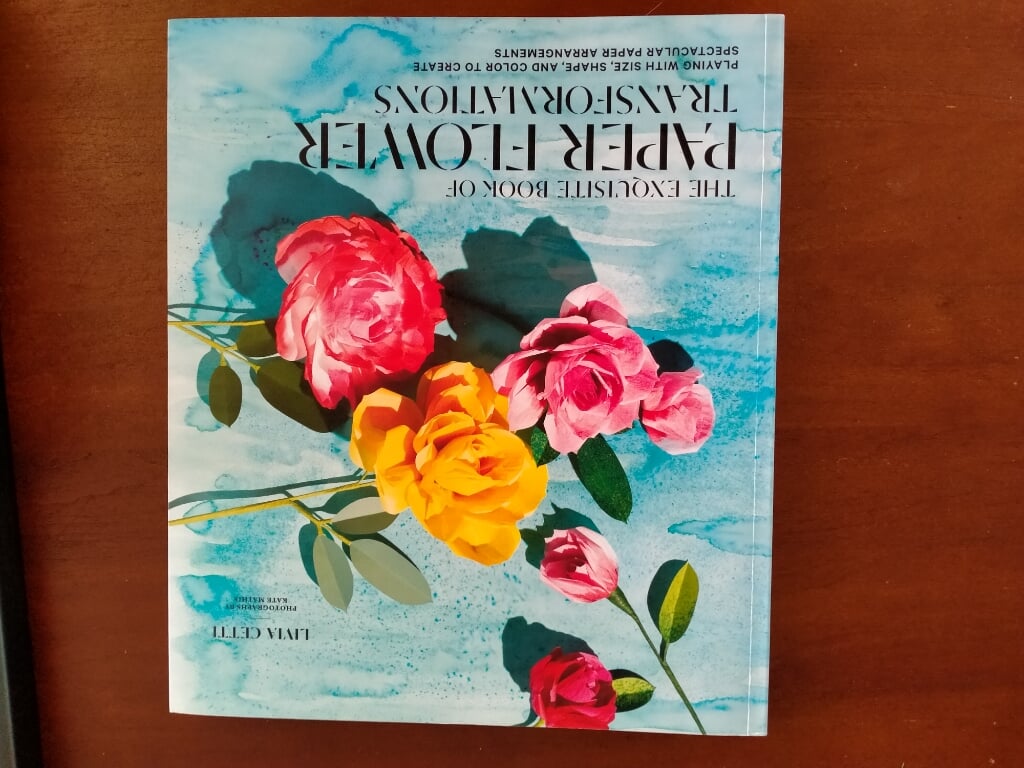 Papieren bloemen maken