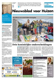 Editie voorpagina