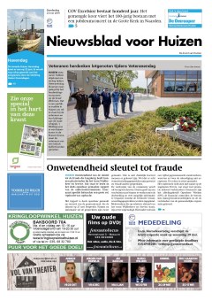 Editie voorpagina