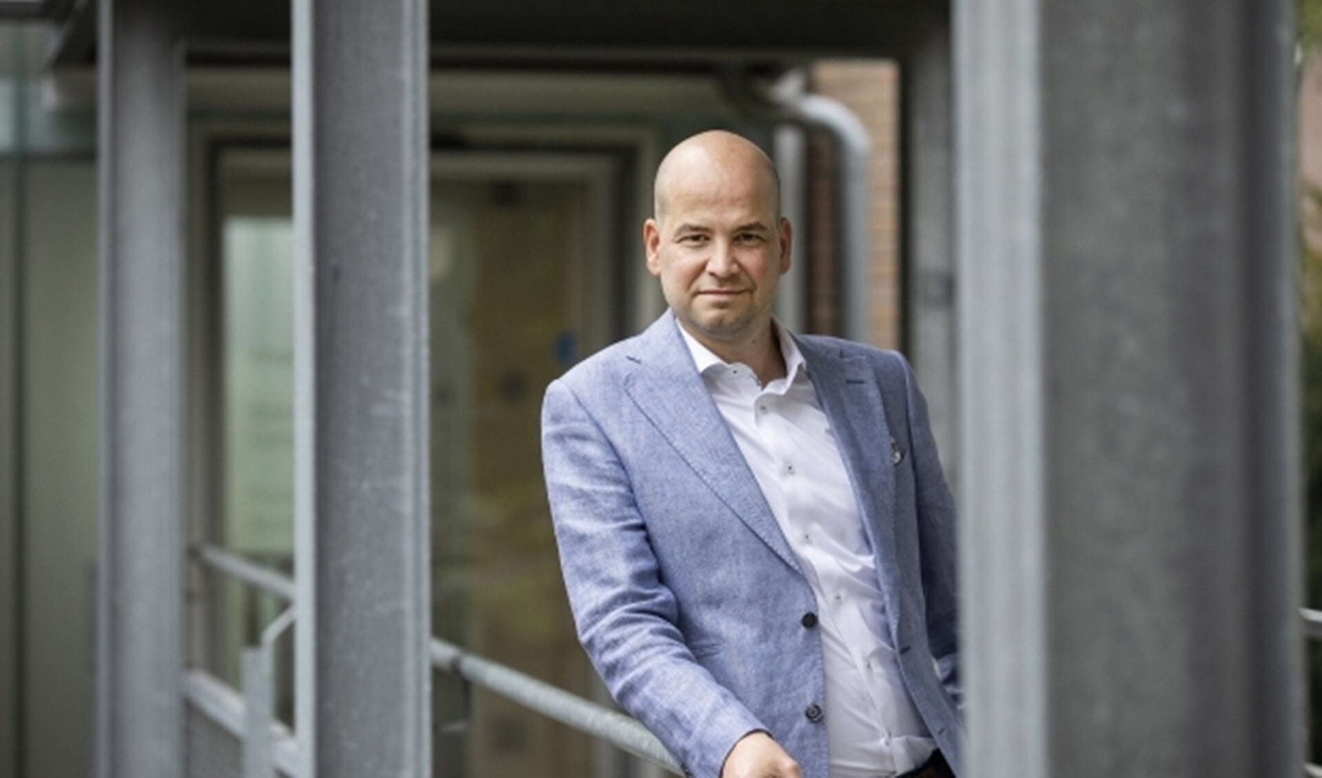 Maarten Meulepas, de nieuwe directeur van Woningbelang. Foto: Vincent van den Hoogen.