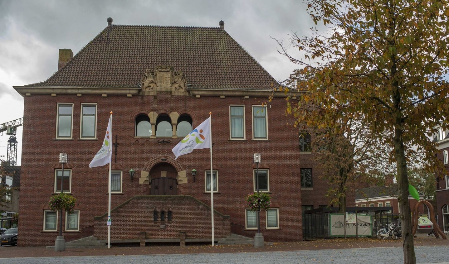 Het gemeentehuis in Asten. (Archieffoto: Hein van Bakel)