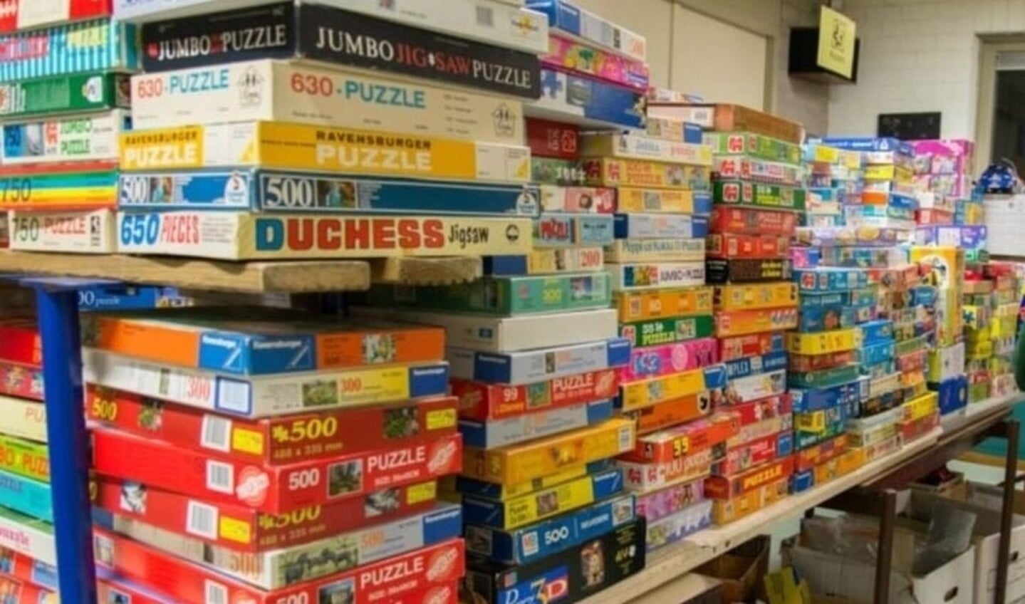 Spellen, puzzels en nog veel meer is normaal gesproken te vinden op de Speelgoedbeurs. 