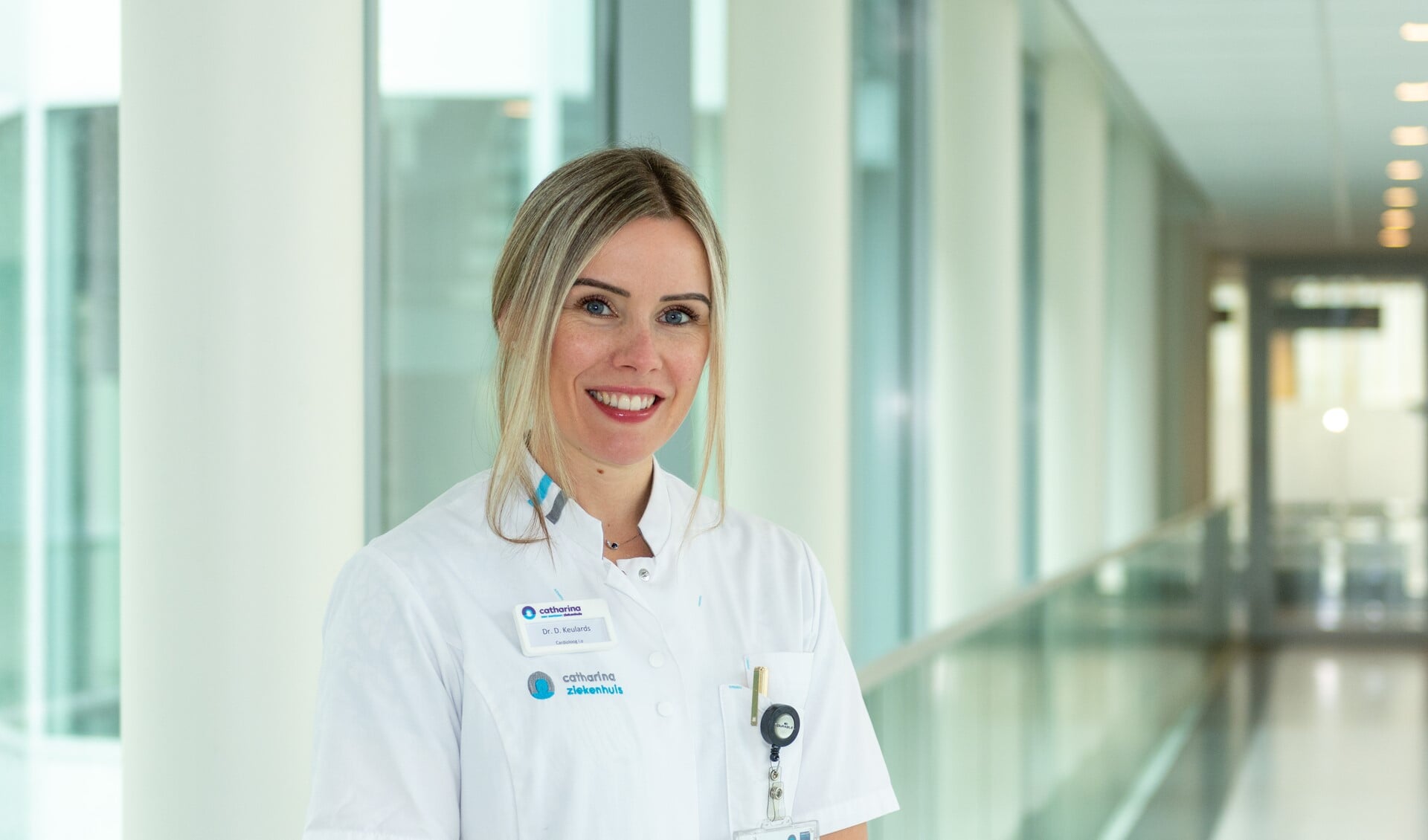 Dr. Danielle Keulards deed onderzoek in het Catharina Ziekenhuis, als cardioloog in opleiding. 