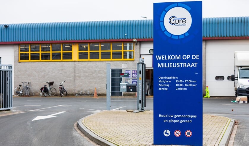 De tarieven van de milieustraat zorgden voor discussie. (Foto: Micle de Greef)