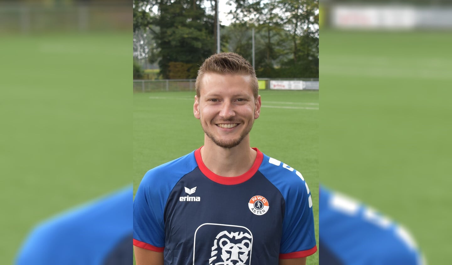 Gijs Brüsewitz werd de held van de bezoekers.