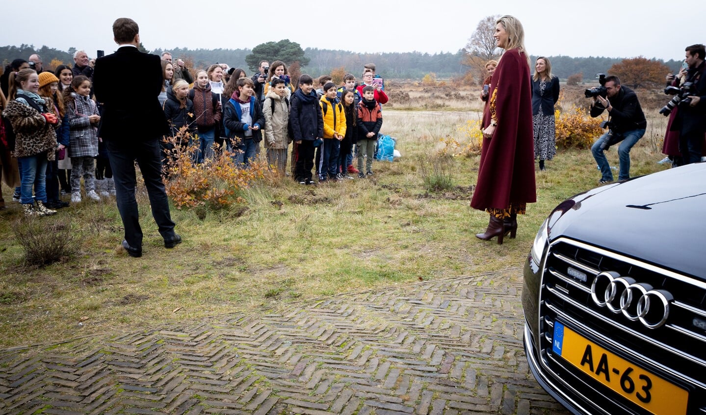 Koningin Maxima reikte de Cultuurfondsprijs uit aan IVN Educatie (Foto: Wessel Spoelder)