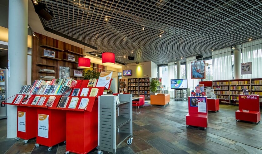 <p>De bibliotheek in het Cultuurcentrum in Deurne.</p>