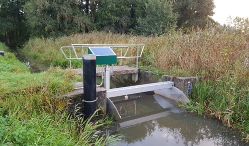 Automatiseren van de stuwen zorgt voor een beter beheer van het waterpeil.