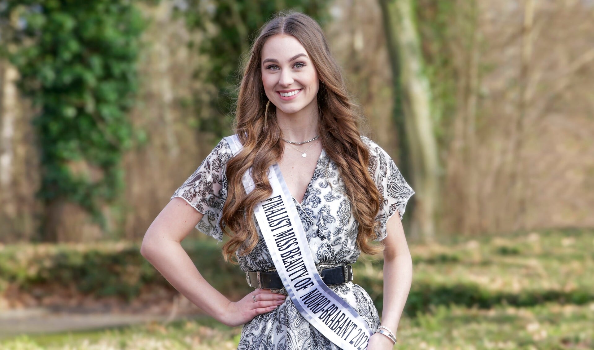 De 21-jarige Lisa van Rossum uit Valkenswaard is genomineerd voor de titel 'Miss Beauty Noord-Brabant 2022'. (Foto: Jurgen van Hoof)
