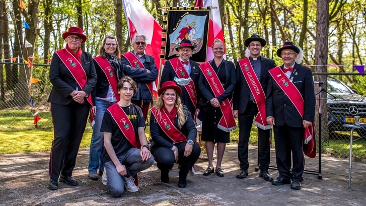 Archieffoto van een eerdere teerdag van het Sint Jorisgilde. (Foto: Rob Fritsen)