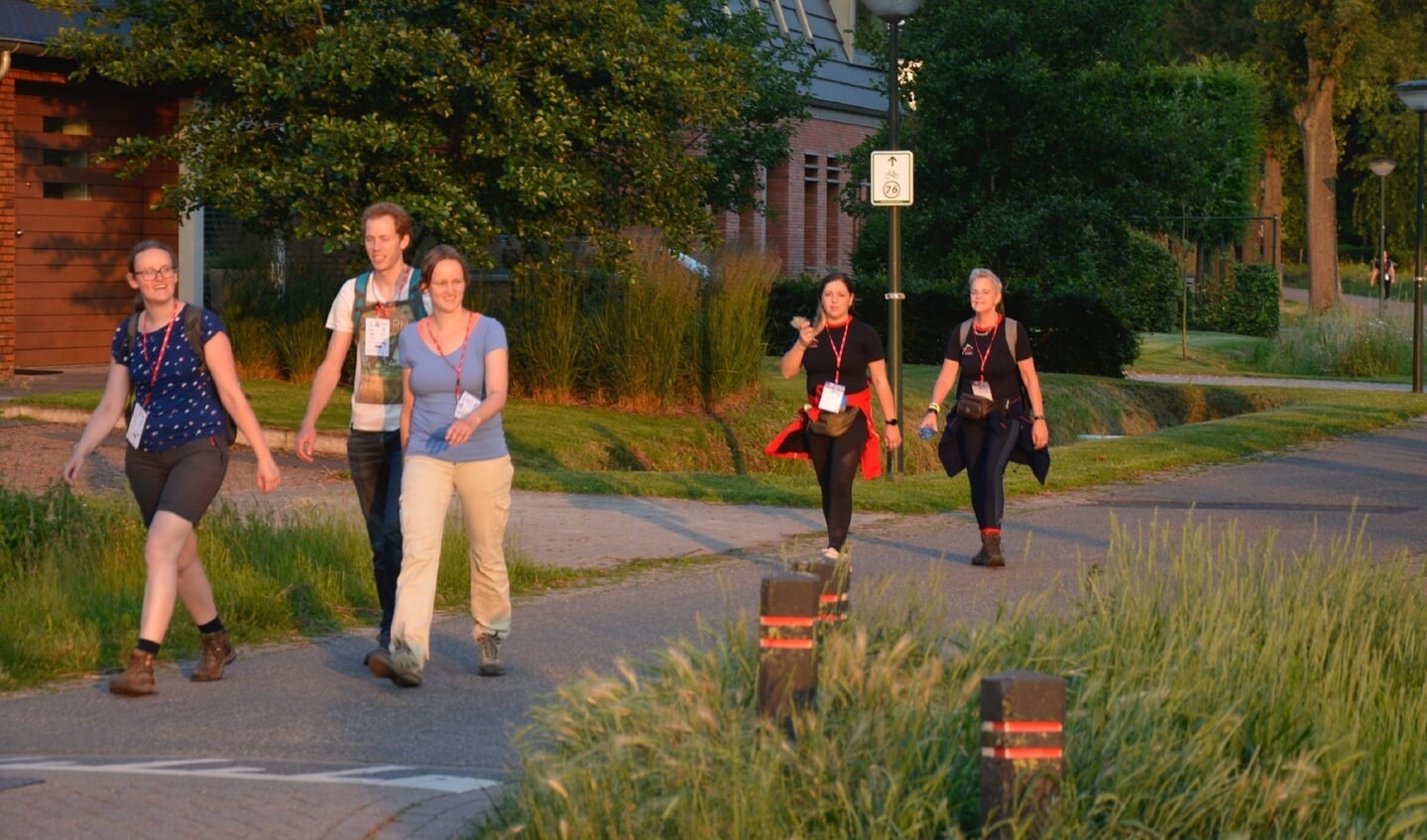 De Midzomernacht-wandeltocht gaat door Genneper Parken, Dommeldal, de bossen van Waalre en het centrum van Eindhoven.
