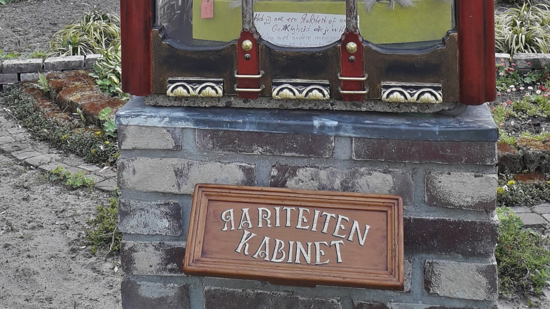 Het Rariteitenkabinet aan het Vorstermansplein in Heusden.