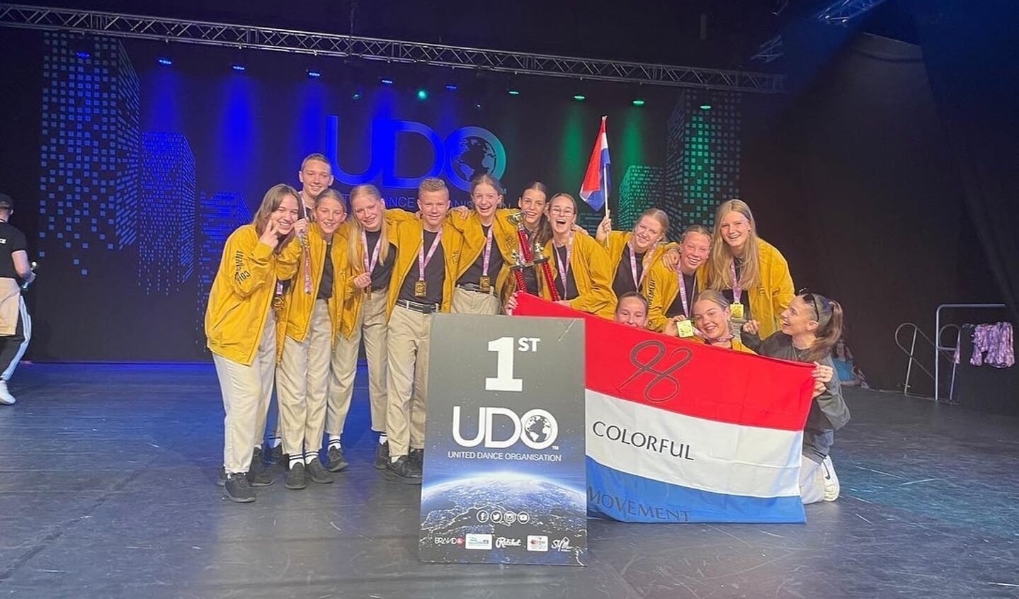 De dansers van Colorful Movement uit Deurne waren volgens de jury de beste van Europa.